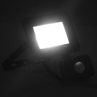 vidaXL LED-Fluter mit Sensor 20 W Kaltweiß