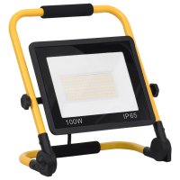 WOWONA LED-Fluter mit Handgriff 100W Kaltweiß