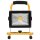 vidaXL LED-Strahler Wiederaufladbar mit Handgriff 30W Warmweiß
