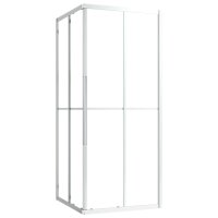 vidaXL Duschkabine ESG 80x80x180 cm