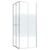 vidaXL Duschkabine ESG 80x80x180 cm