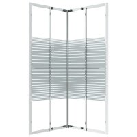 vidaXL Duschkabine ESG 80x80x180 cm