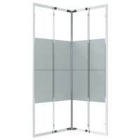 vidaXL Duschkabine ESG 80x70x180 cm