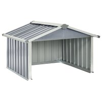 vidaXL Rasenmäher Garage 92x97x63 cm Verzinkter...