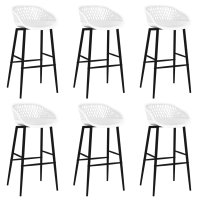 vidaXL 7-tlg. Bar-Set Weiß