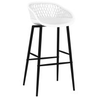 vidaXL 7-tlg. Bar-Set Weiß