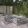 vidaXL 8-tlg. Garten-Lounge-Set Grau Kiefer Massivholz