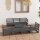 vidaXL 8-tlg. Garten-Lounge-Set Grau Kiefer Massivholz