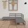 vidaXL 5-tlg. Garten-Lounge-Set Grau Kiefer Massivholz