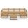 vidaXL 7-tlg. Garten-Lounge-Set Massivholz Kiefer