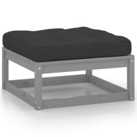 vidaXL 5-tlg. Garten-Lounge-Set mit Kissen Kiefer Massivholz