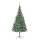 vidaXL K&uuml;nstlicher Weihnachtsbaum mit LEDs Kugeln &amp; Zapfen 210 cm