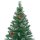 vidaXL K&uuml;nstlicher Weihnachtsbaum mit LEDs Kugeln &amp; Zapfen 210 cm