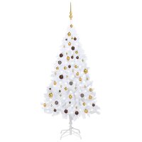 vidaXL Künstlicher Weihnachtsbaum mit LEDs &...