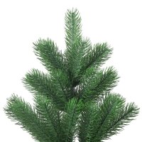 vidaXL Künstlicher Weihnachtsbaum Nordmann LED & Kugeln Grün 210 cm