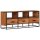 vidaXL TV-Schrank 110x30x45 cm Massivholz Akazie