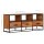 vidaXL TV-Schrank 110x30x45 cm Massivholz Akazie