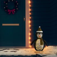 vidaXL Weihnachtsdekoration Pinguin-Figur LED...