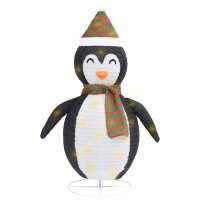 vidaXL Weihnachtsdekoration Pinguin-Figur LED...