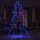 vidaXL Weihnachtskegelbaum 200 LEDs Indoor Outdoor 98x150 cm