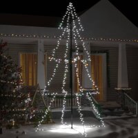 vidaXL Weihnachtsbaum Kegelform 360 LEDs Indoor und...