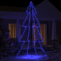 vidaXL Weihnachtsbaum Kegelform 360 LEDs Indoor und...