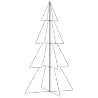 vidaXL Weihnachtsbaum Kegelform 360 LEDs Indoor und Outdoor 143x250 cm