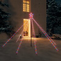 vidaXL Weihnachtsbaum-Lichterkette Indoor Outdoor 400...