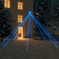 vidaXL Weihnachtsbaum-Lichterkette Indoor Outdoor 800...