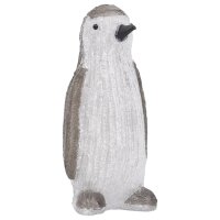 vidaXL LED-Weihnachtsfigur Pinguin Acryl Indoor und Outdoor 30 cm