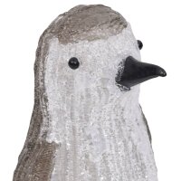 vidaXL LED-Weihnachtsfigur Pinguin Acryl Indoor und Outdoor 30 cm