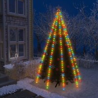 vidaXL Weihnachtsbaum-Lichternetz mit 400 LEDs Mehrfarbig...