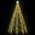 vidaXL Weihnachtsbaum-Lichternetz mit 400 LEDs Mehrfarbig 400 cm