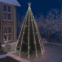 vidaXL Weihnachtsbaum-Beleuchtung 500 LEDs Kaltweiß...