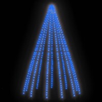 vidaXL Weihnachtsbaum-Beleuchtung 500 LEDs Blau 500 cm