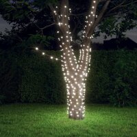 vidaXL Solar-Lichterkette 2 Stk. 2x200 LED Kaltweiß...