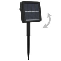 vidaXL Solar-Lichterkette 2 Stk. 2x200 LED Mehrfarbig Innen Au&szlig;en