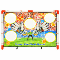 vidaXL Fu&szlig;balltor-Set mit Torwand 120x51x77,5 cm