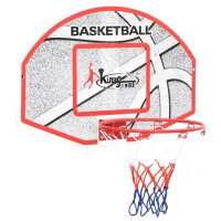 vidaXL 5-tlg. Basketball-Set f&uuml;r die Wandmontage 66x44,5 cm