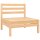 vidaXL 3-tlg. Garten-Lounge-Set Massivholz Kiefer