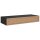 vidaXL Wand-Schubladenregale 2 Stk. Schwarz 60x23,5x10 cm MDF