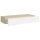 vidaXL Wand-Schubladenregale 2 Stk. Eiche und Wei&szlig; 60x23,5x10 cm MDF