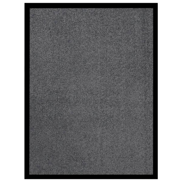 vidaXL Fußmatte Anthrazit 40x60 cm