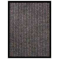 vidaXL Fußmatte Beige Gestreift 40x60 cm