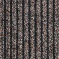 vidaXL Fußmatte Beige Gestreift 40x60 cm