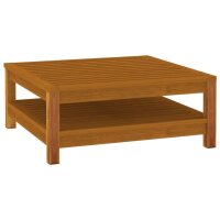 vidaXL 8-tlg. Garten-Lounge-Set mit Auflage Massivholz Akazie