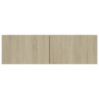 vidaXL TV-Schr&auml;nke 4 Stk. Sonoma-Eiche 100x30x30 cm Holzwerkstoff