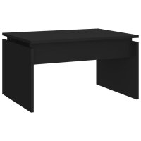 vidaXL Couchtisch Schwarz 68x50x38 cm Holzwerkstoff