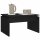 vidaXL Couchtisch Schwarz 68x50x38 cm Holzwerkstoff