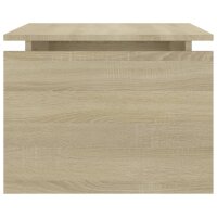 vidaXL Couchtisch Sonoma-Eiche 68x50x38 cm Holzwerkstoff